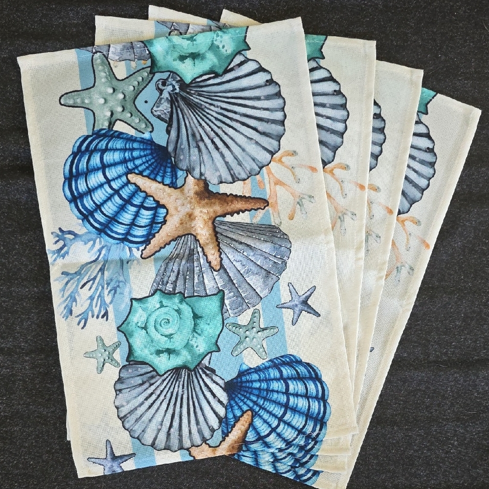 Seashell Pattern Placemats